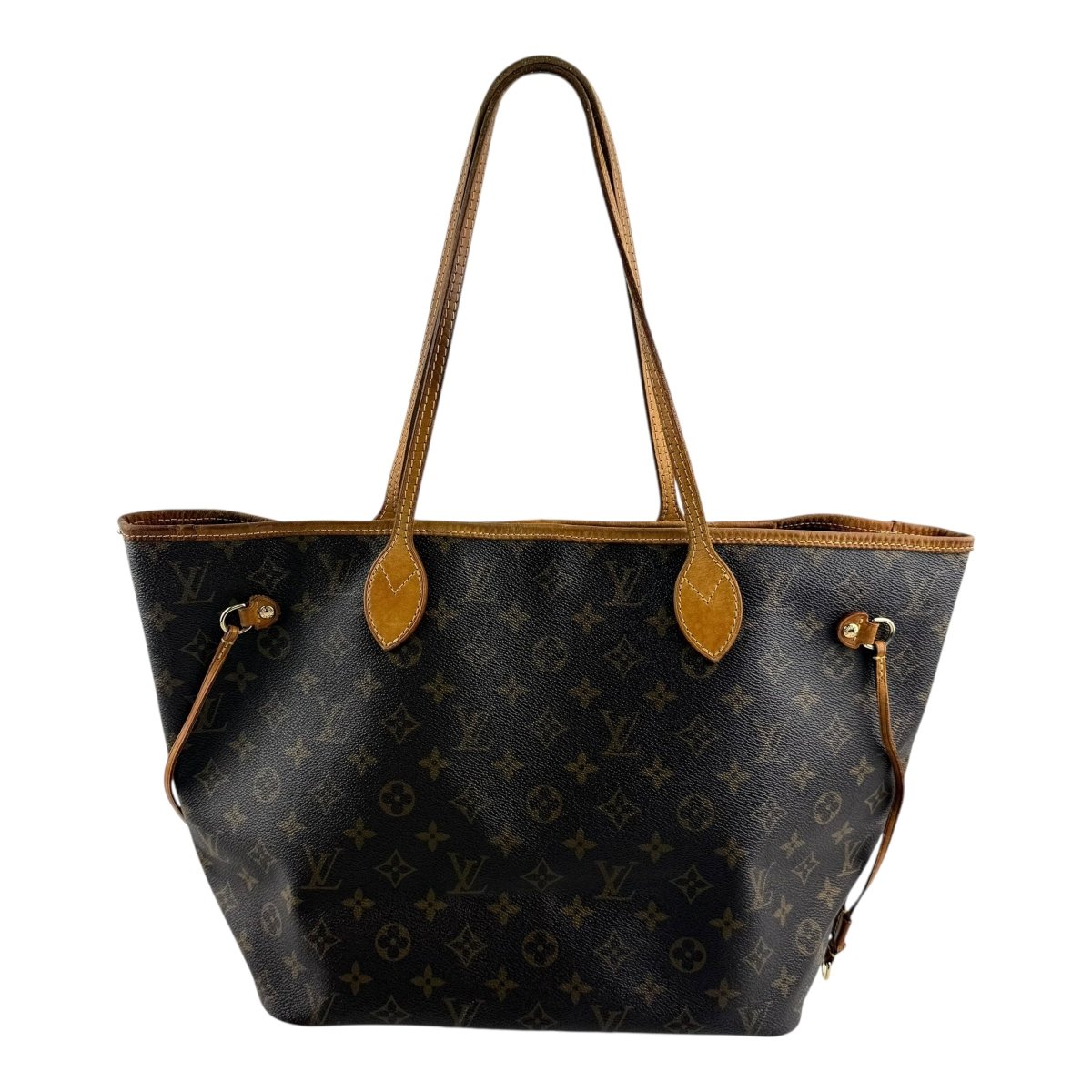 Louis Vuitton Brown Monogram Neverfull MM Handbag