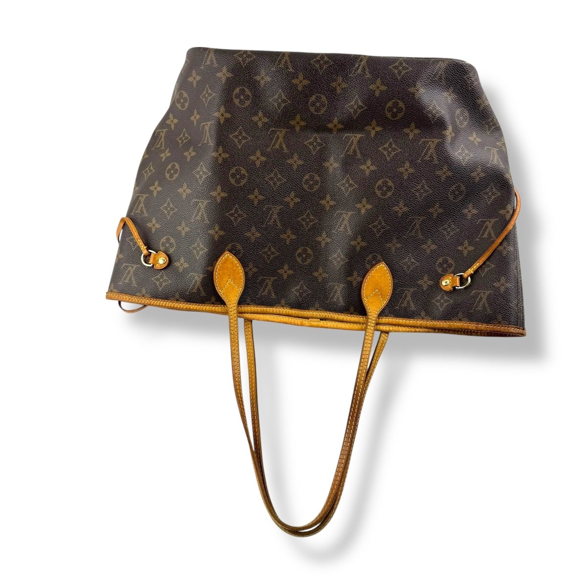 Louis Vuitton Brown Monogram Neverfull MM Handbag