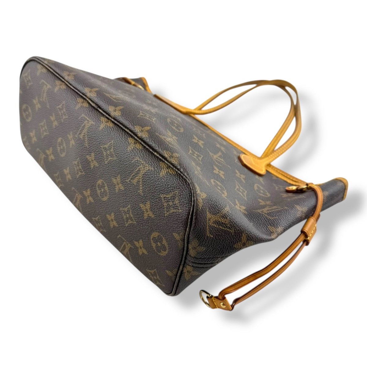 Louis Vuitton Brown Monogram Neverfull PM Handbag