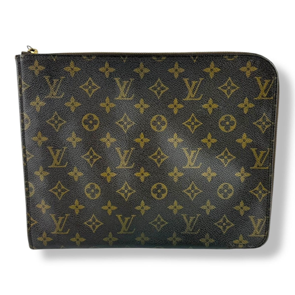 Louis Vuitton Brown Monogram Poche Document Case