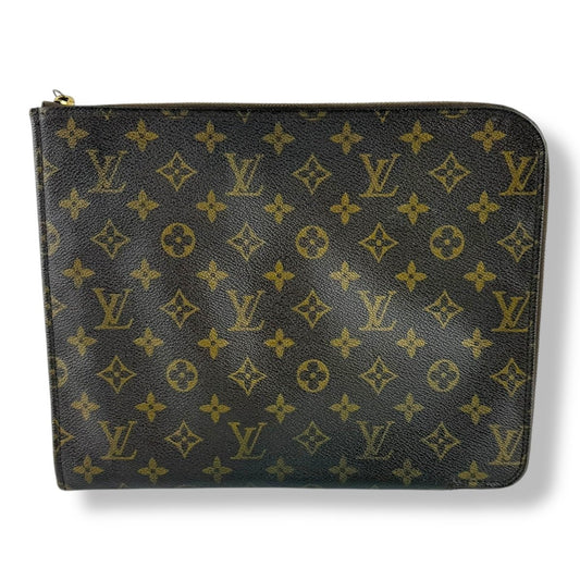 Louis Vuitton Brown Monogram Poche Document Case