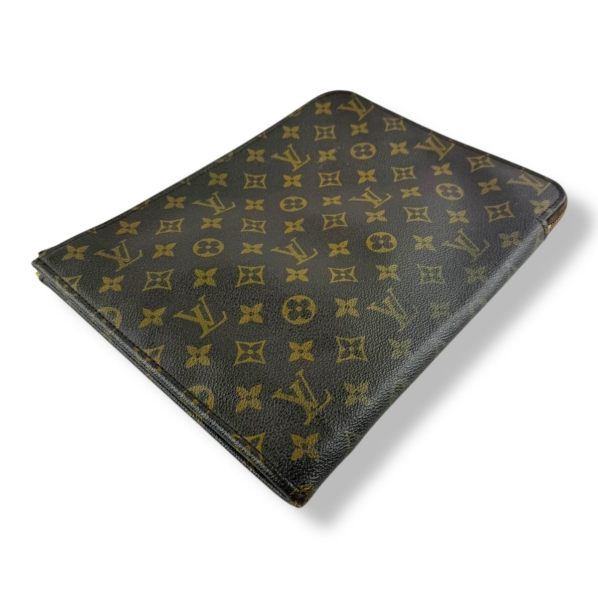 Louis Vuitton Brown Monogram Poche Document Case