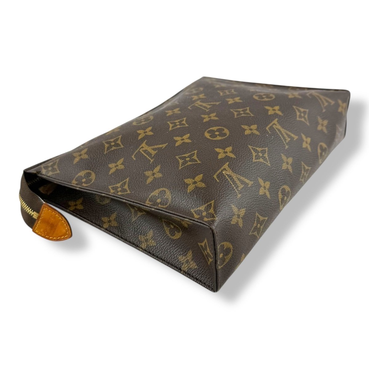 Louis Vuitton Brown Monogram Toiletry Pouch 26 Bag