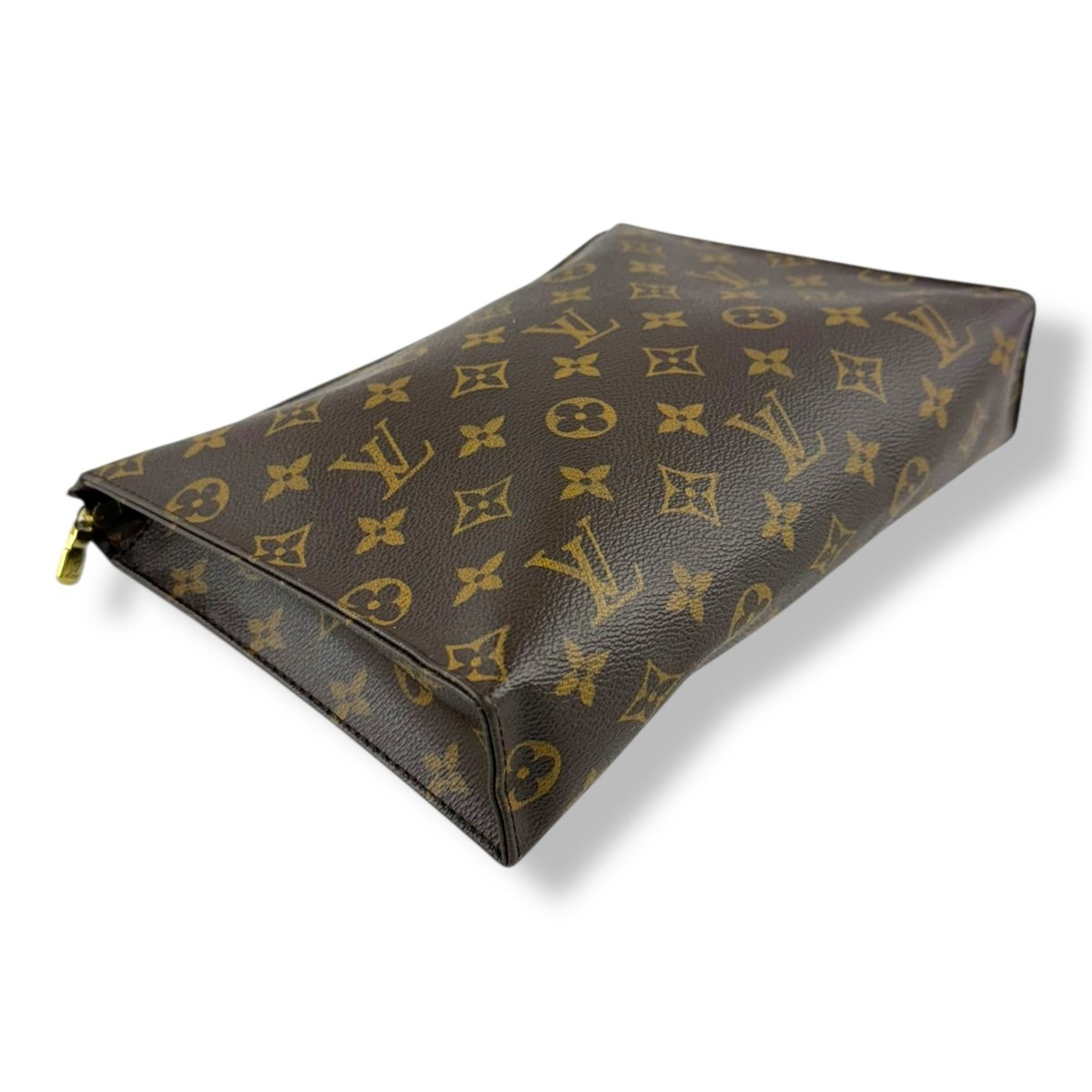 Louis Vuitton Brown Monogram Toiletry Pouch 26 Bag