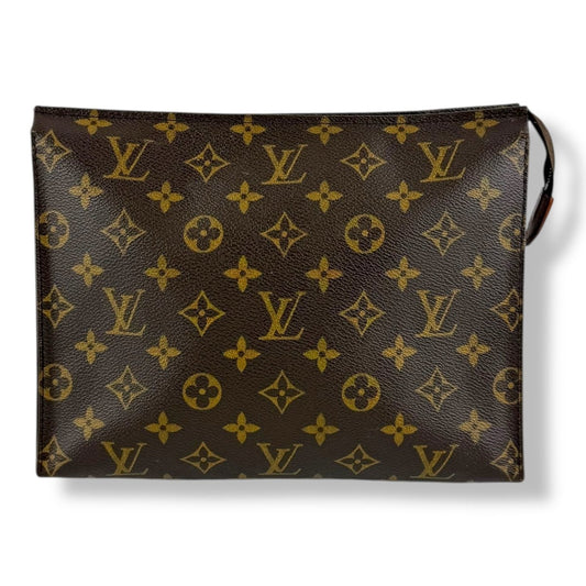Louis Vuitton Brown Monogram Toiletry Pouch 26 Bag