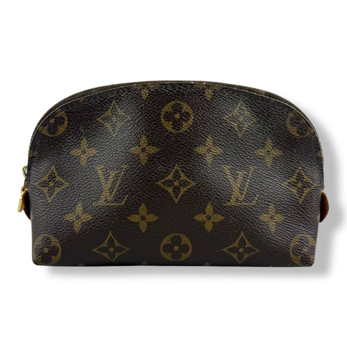 Louis Vuitton Brown Monogram Travel Cosmetic Pouch