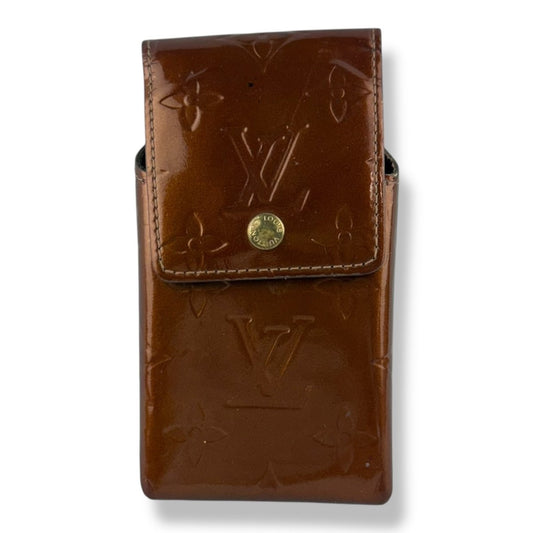 Louis Vuitton Brown Vernis Monogram Cigarette Case