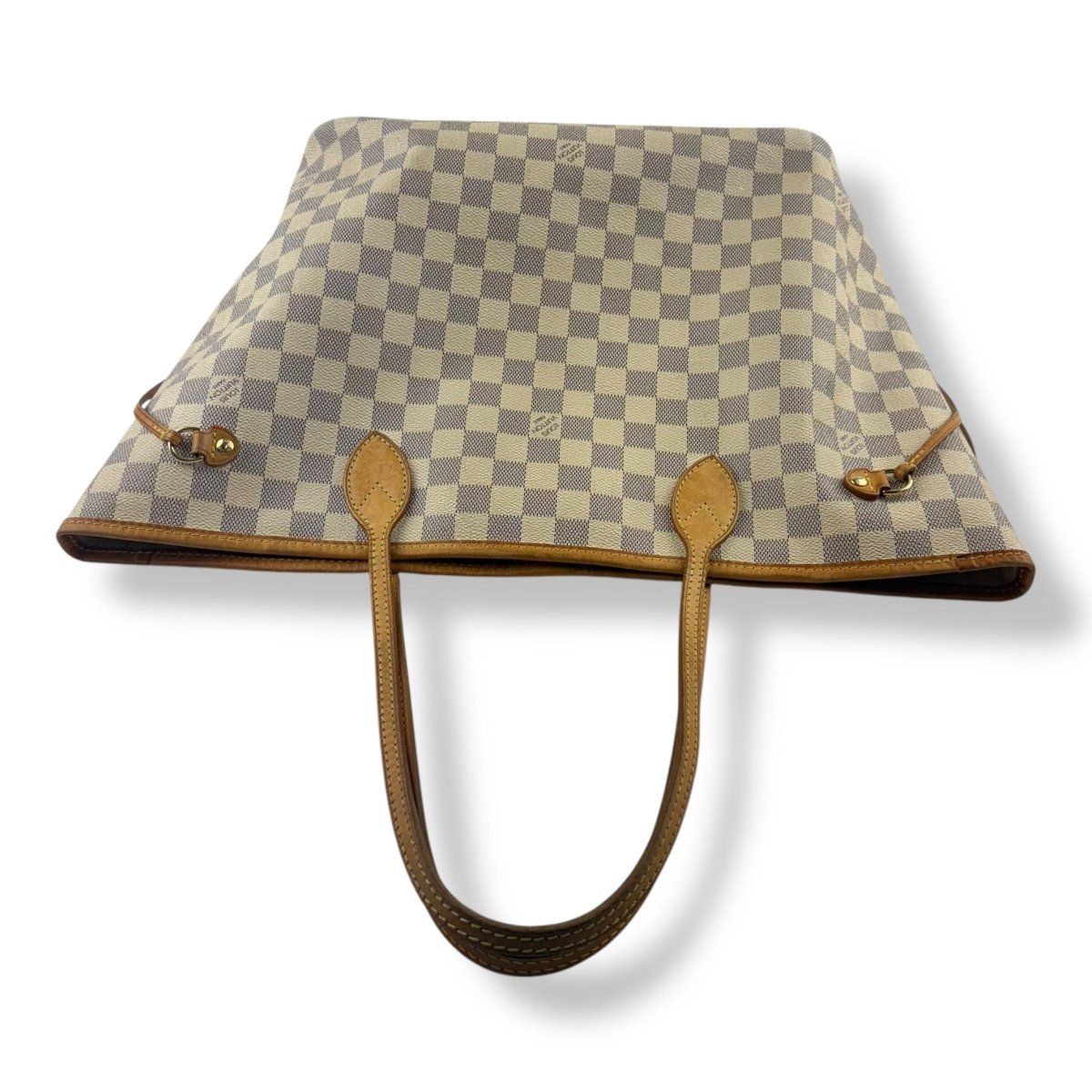 Louis Vuitton Damier Azur Neverfull MM Handbag