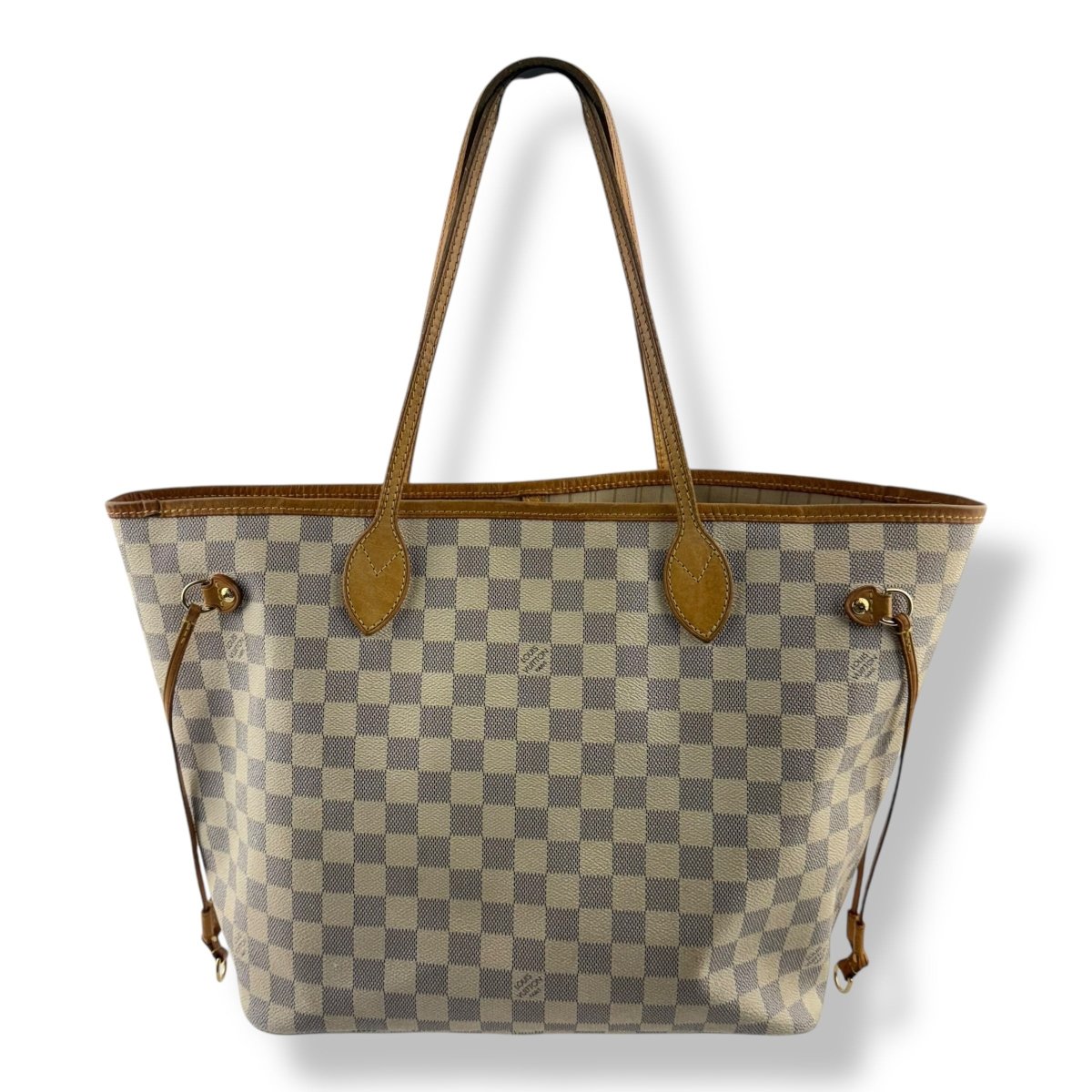Louis Vuitton Damier Azur Neverfull MM Handbag