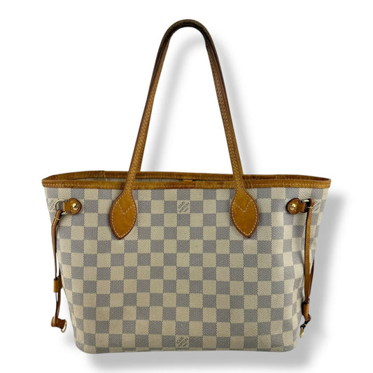 Louis Vuitton Damier Azur Neverfull PM Handbag