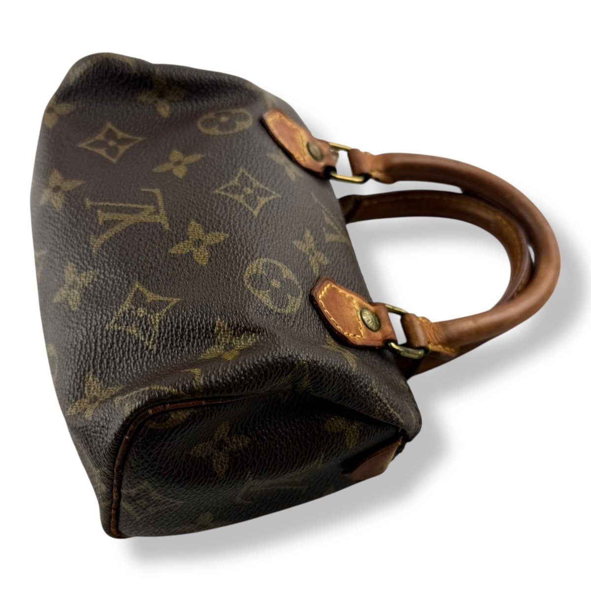 Louis Vuitton Nano Speedy Brown Monogram Handbag