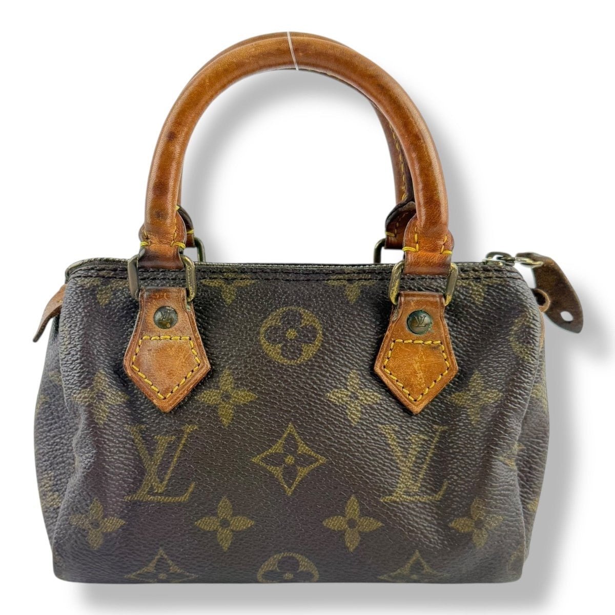 Louis Vuitton Nano Speedy Brown Monogram Handbag