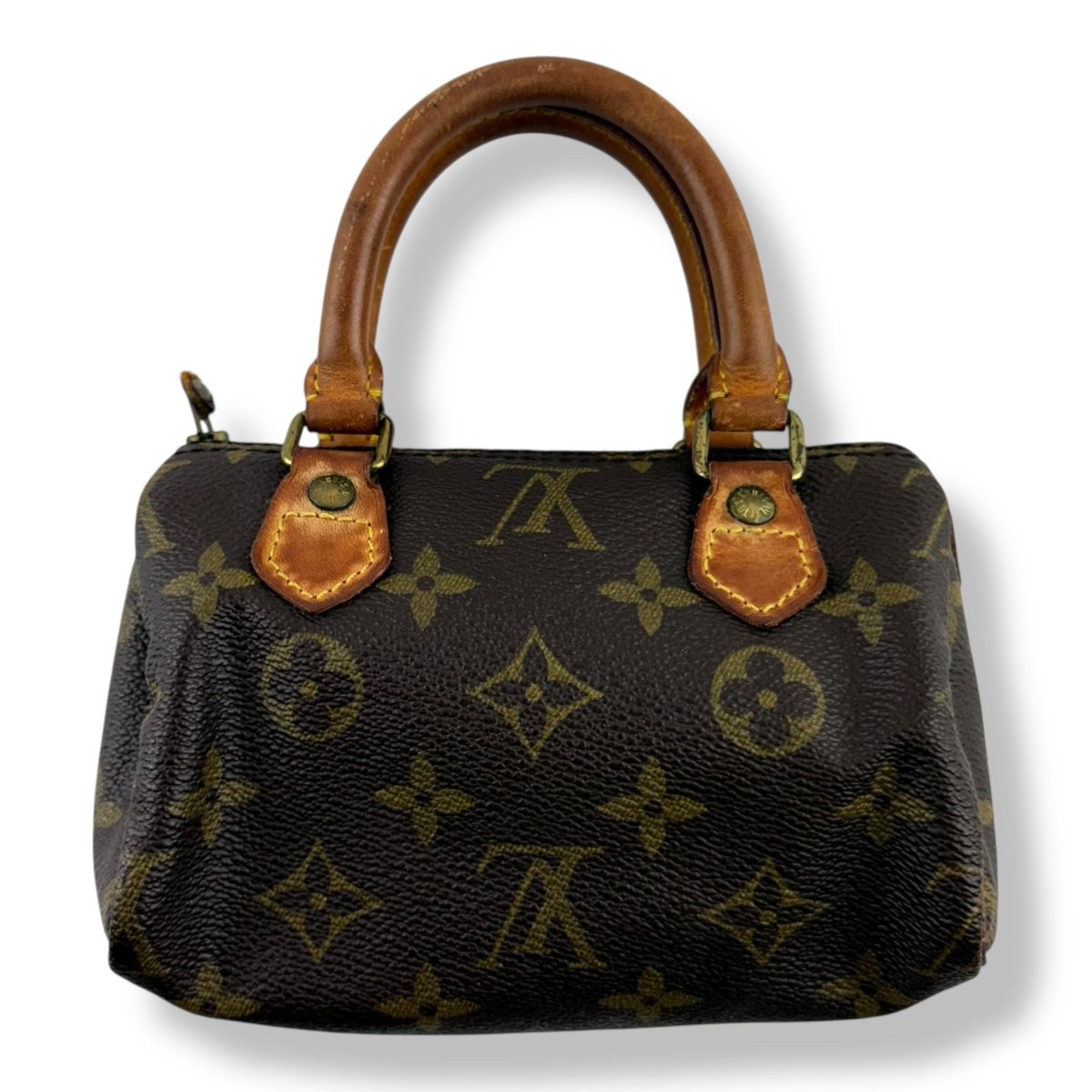 Louis Vuitton Nano Speedy Brown Monogram Handbag