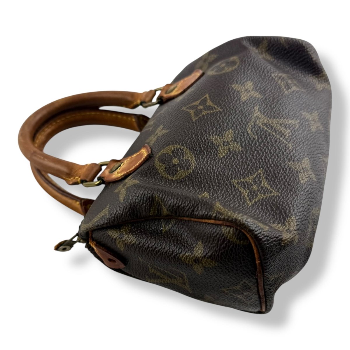 Louis Vuitton Nano Speedy Brown Monogram Handbag