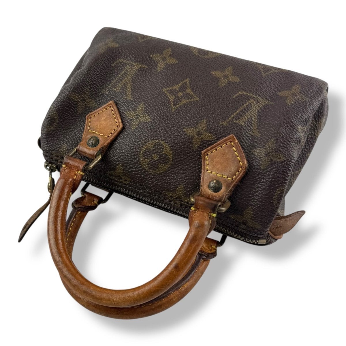 Louis Vuitton Nano Speedy Brown Monogram Handbag