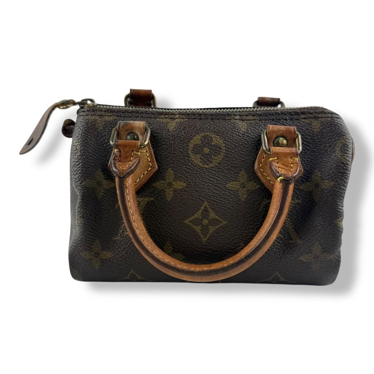 Louis Vuitton Nano Speedy Brown Monogram Handbag