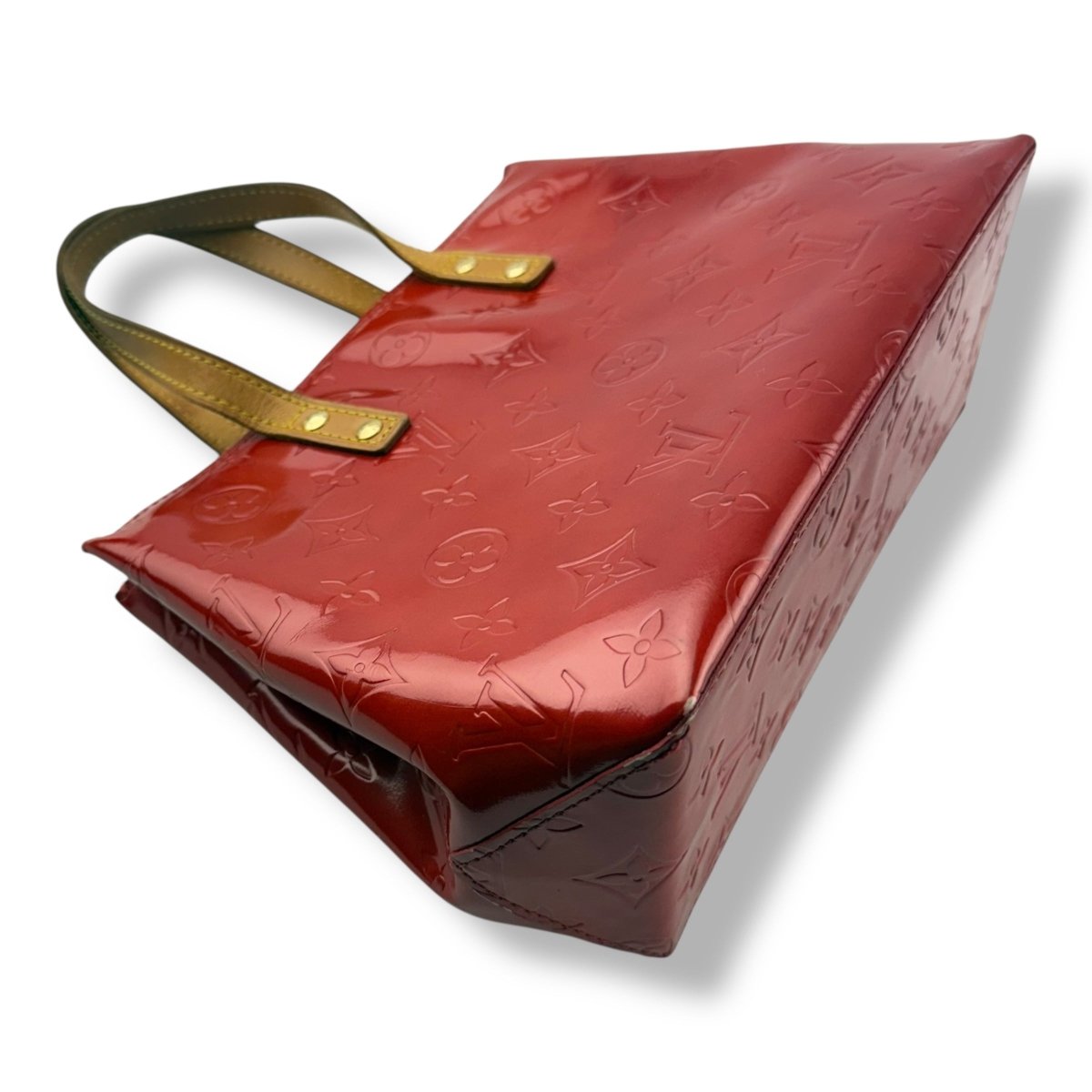 Louis Vuitton Red Vernis Reade PM Tote