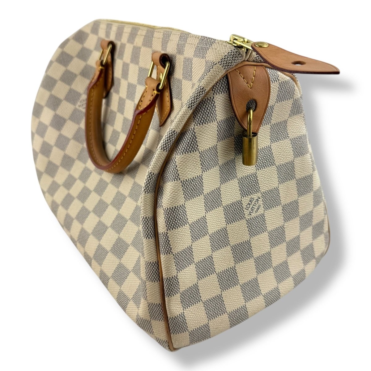 Louis Vuitton Speedy 30 Damier Azur Handbag