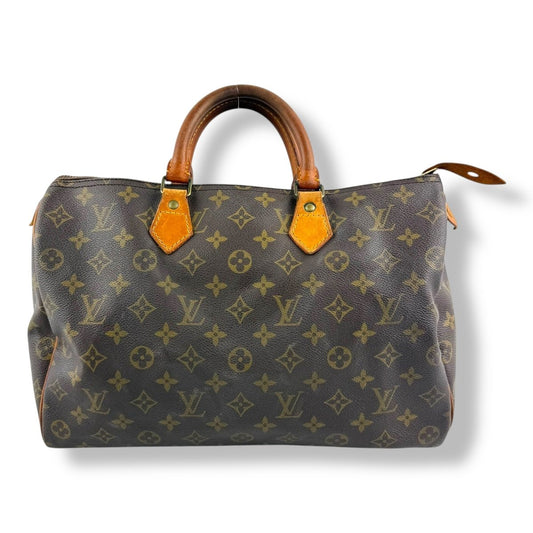 Louis Vuitton Speedy 35 Brown Monogram Handbag