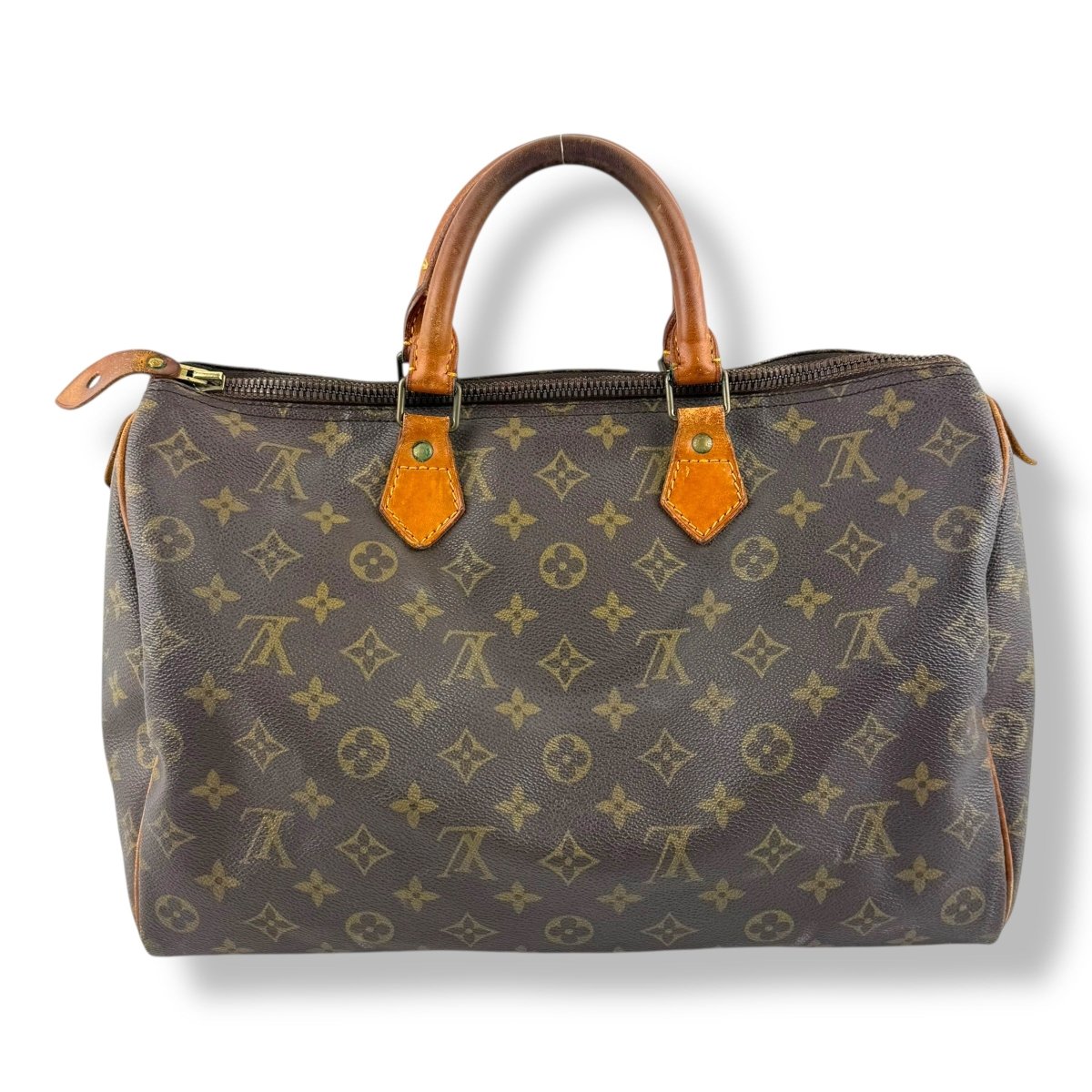 Louis Vuitton Speedy 35 Brown Monogram Handbag