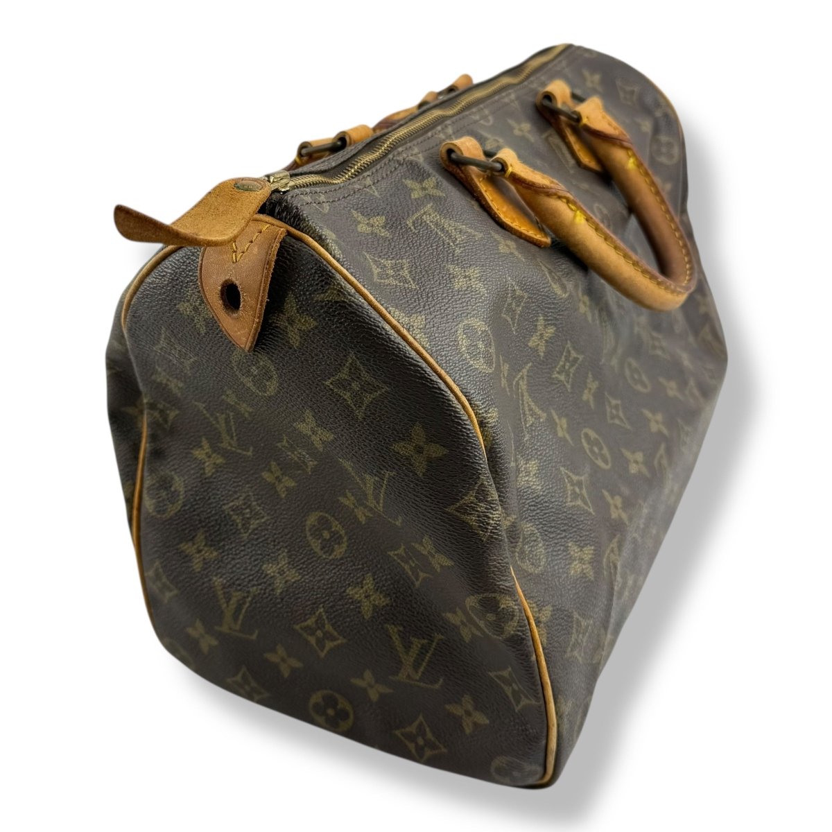 Louis Vuitton Speedy 35 Vintage Brown Monogram Handbag
