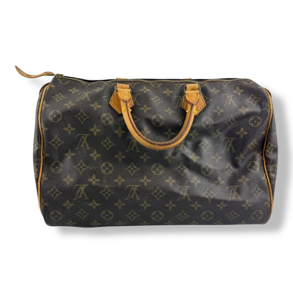 Louis Vuitton Speedy 35 Vintage Brown Monogram Handbag