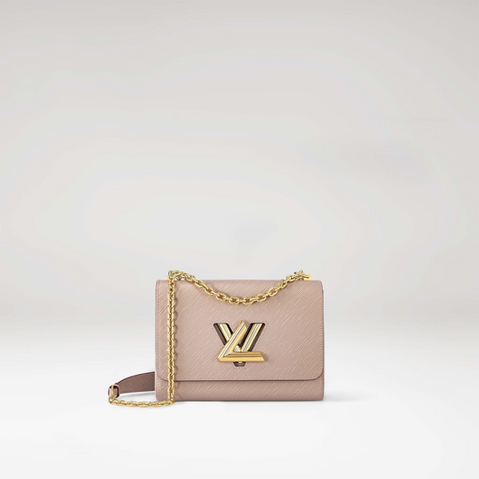 Twist MM Epi Leather Galet Leather Crossbody Bag for Women