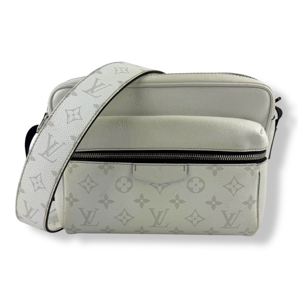 Louis Vuitton White Monogram Outdoor Messenger Bag