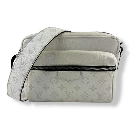 Louis Vuitton White Monogram Outdoor Messenger Bag