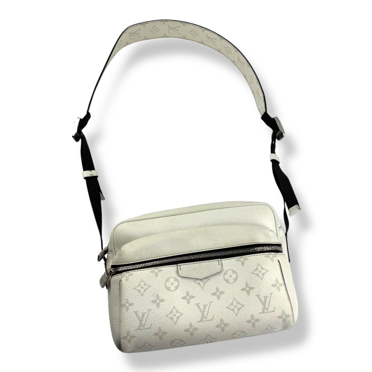 Louis Vuitton White Monogram Outdoor Messenger Bag