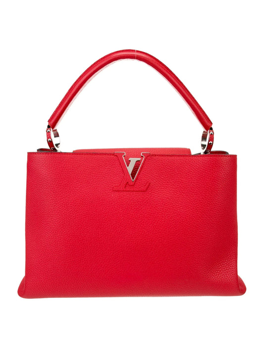LOUIS VUITTON VEAU CASHMERE MM CHERRY BAG