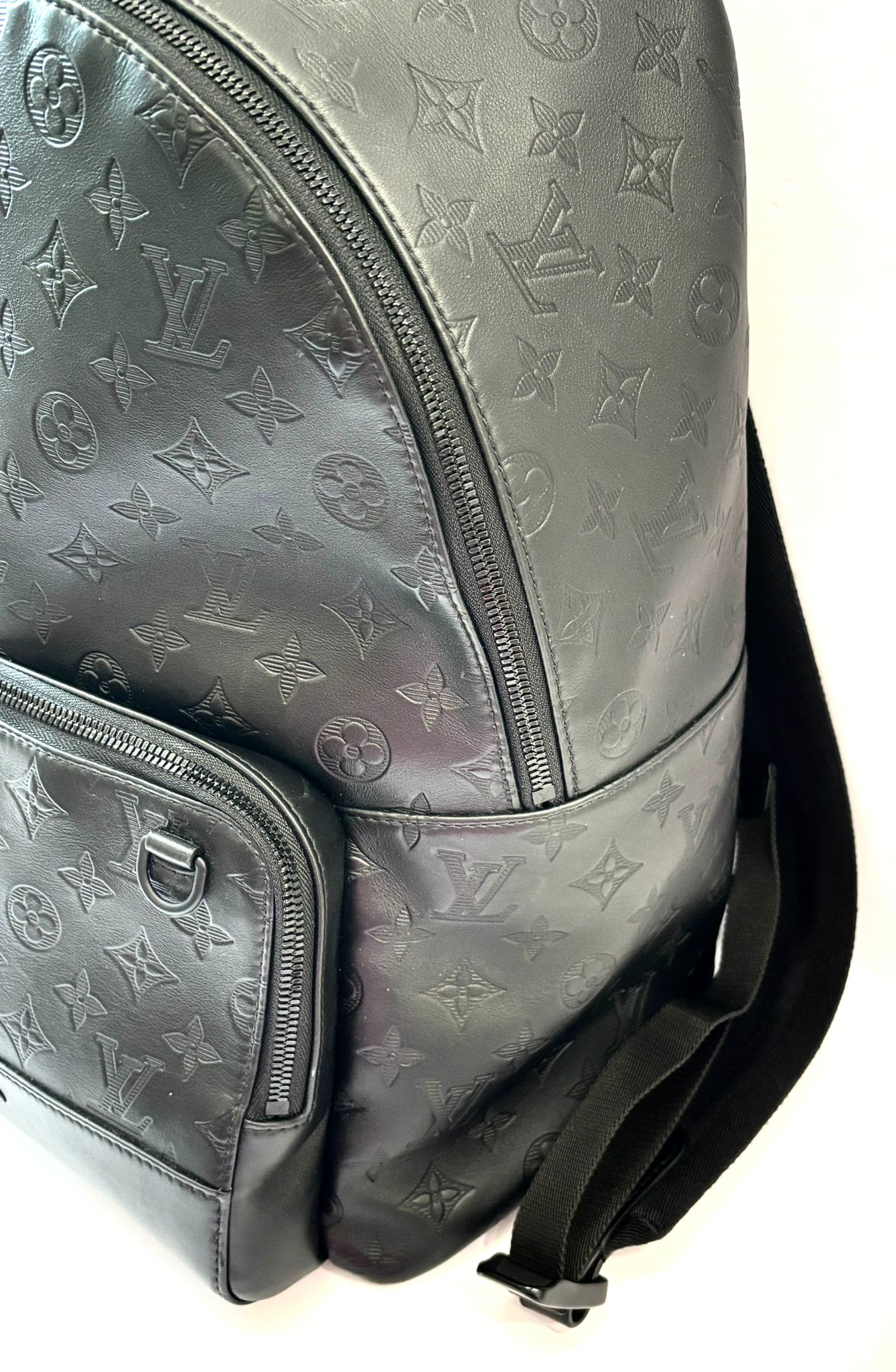 LOUIS VUITTON CALFSKIN MONOGRAM SHADOW RACER BACKPACK
