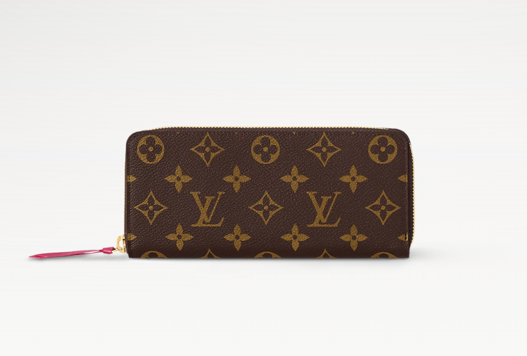 LOUIS VUITTON PORTEFEUILLE CLEMENCE MONOGRAM LONG WALLET