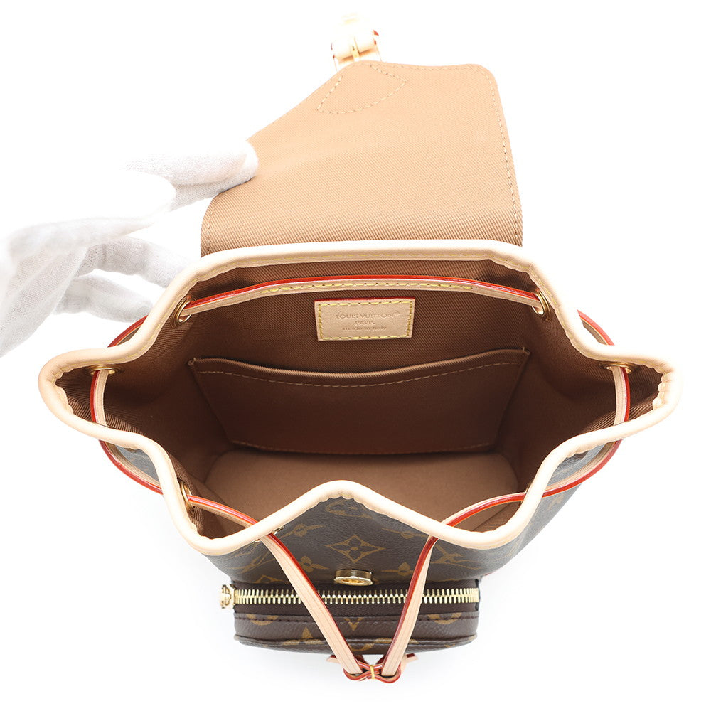 LOUIS VUITTON Montsouris BrownM11199 Monogram Size MINI