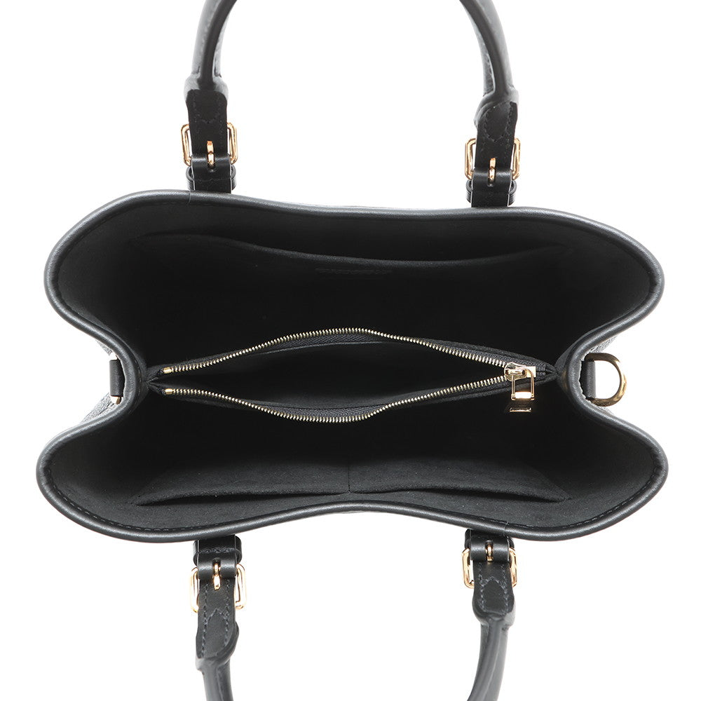 LOUIS VUITTON Babylone Tote BlackM11393 Empreinte Size PM