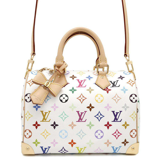 LOUIS VUITTON LV × TM Speedy Bandouliere Multicolor BlancM13085 Monogram・Canvas Size 25