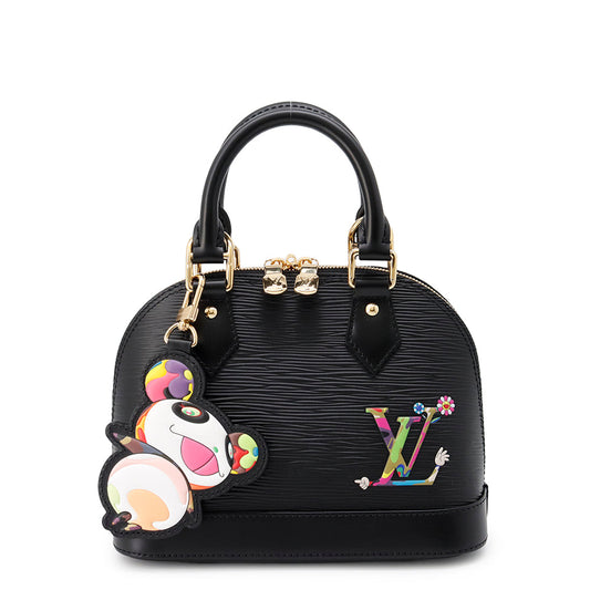LOUIS VUITTON LV × TM Alma BlackM13670 Epi Leather Size BB