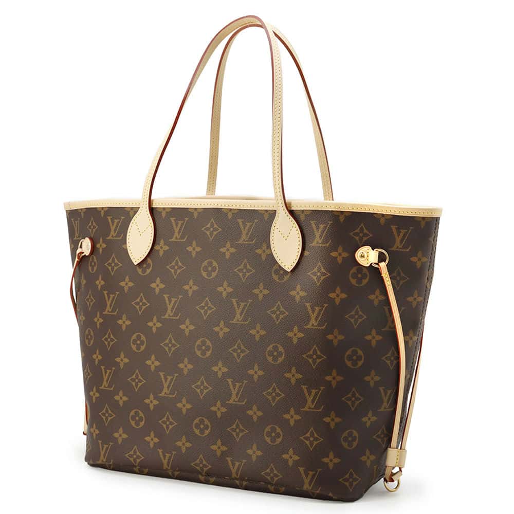 LOUIS VUITTON Neverfull Rose BeigeM46975 Monogram Size MM