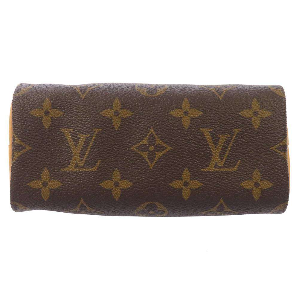 LOUIS VUITTON Nano Speedy BrownM81085 Monogram Size Nano