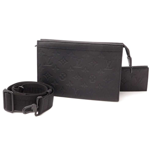 LOUIS VUITTON Gaston Wearable Wallet NoirM81115 Monogram Shadow