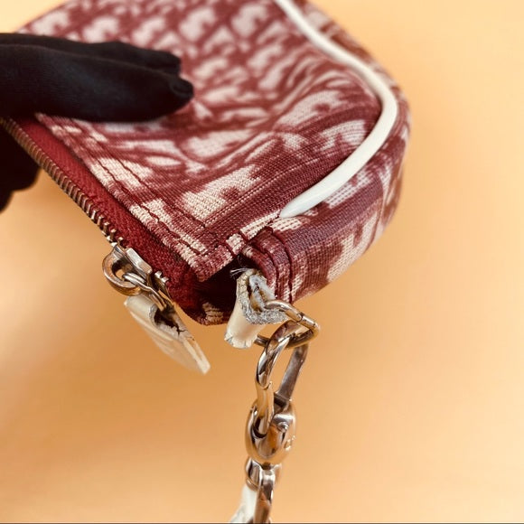Christian Dior Diorissimo Mini Saddle Bag