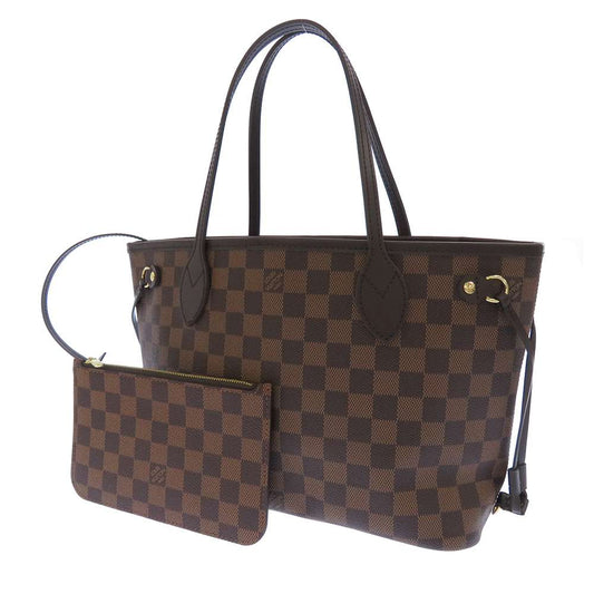 LOUIS VUITTON Neverfull RedN41359 Damier Ebene Canvas