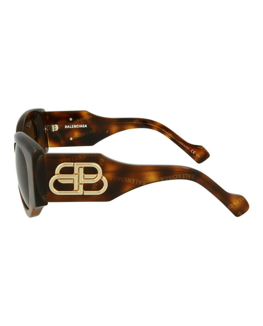 Balenciaga Round-Frame Acetate Sunglasses Womens BB0070S-30008288-007
