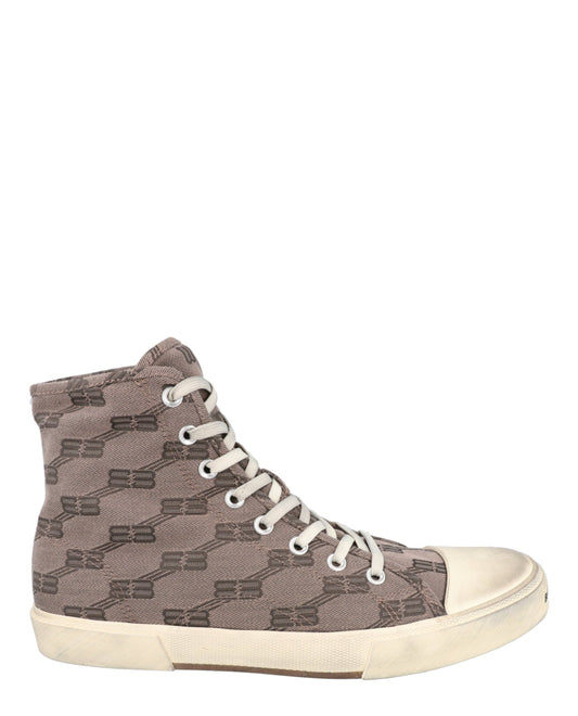 Balenciaga Paris Monogram High Top Sneakers Mens 688752W-3RQ1-2298