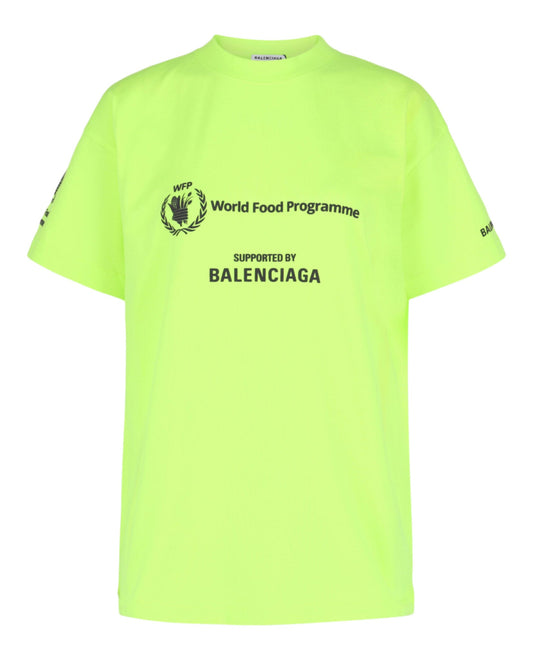 Balenciaga World Food Programme Graphic T-Shirt Unisex-Adult 612965-TMVL2-7110