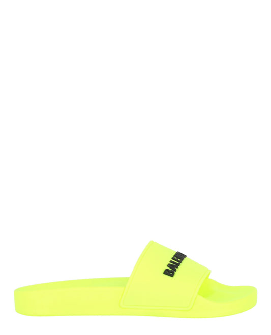 Balenciaga Logo Pool Slides Womens 565547-W1S82-7321