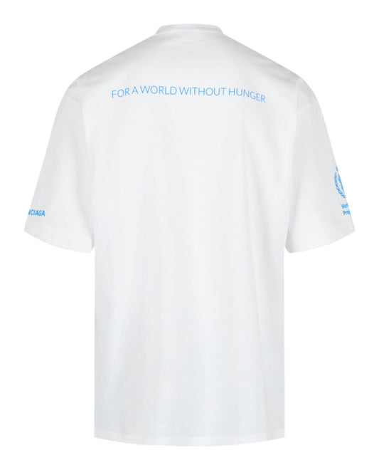 Balenciaga World Food Programme Graphic T-Shirt Unisex-Adult 612966-TMVL2-9086