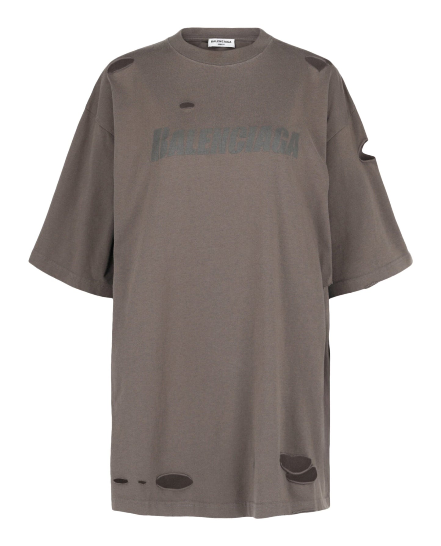 Balenciaga Distressed Graphic T-Shirt Unisex-Adult 651795-TKVB8-0718