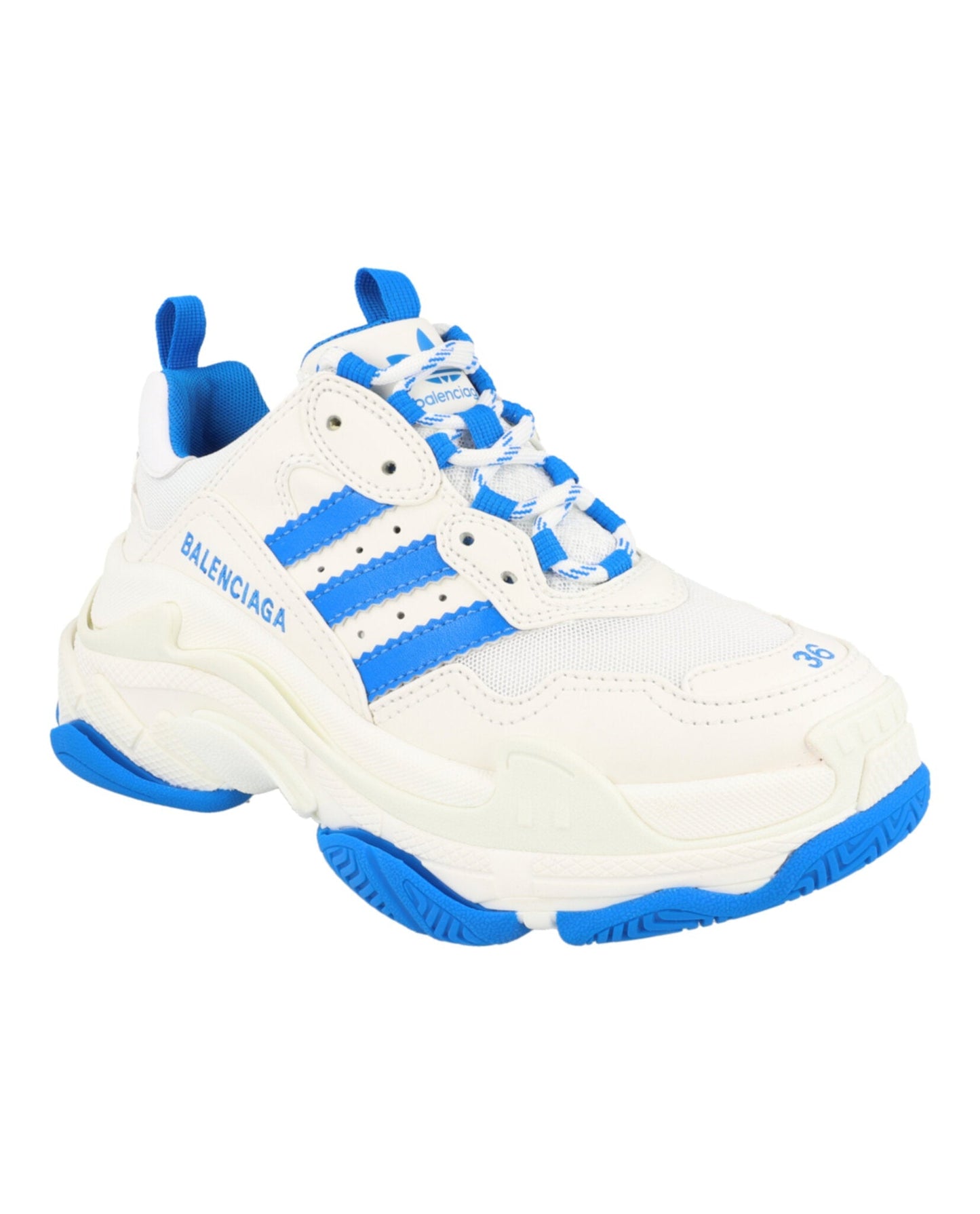 Balenciaga Adidas x  Triple S Sneaker Womens 712764-W2ZB3-9040