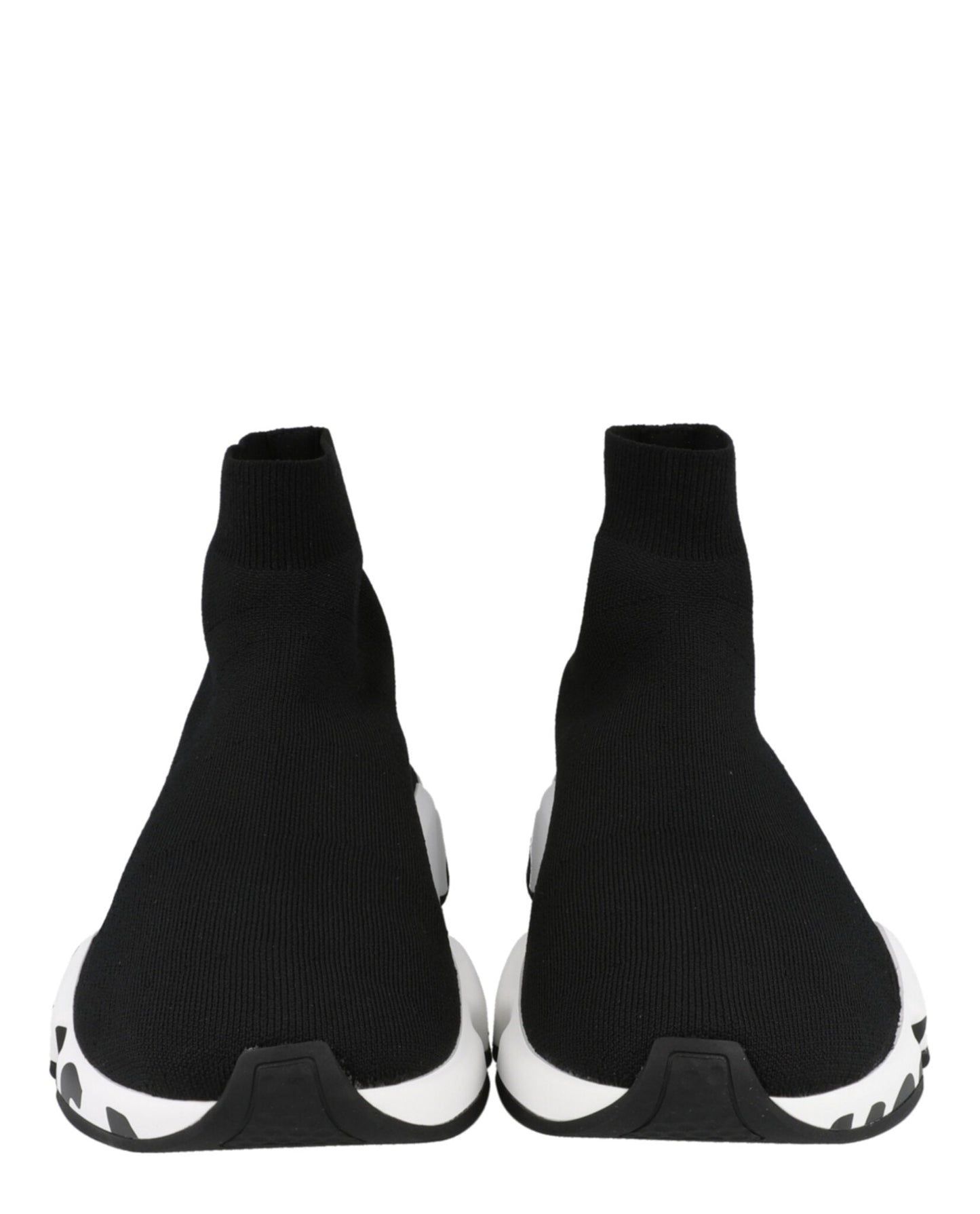 Balenciaga Speed Graffiti Knit High Top Sock Sneakers Mens 645334W-2DB7-1015
